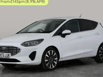 Used Ford Fiesta Titanium X 125 HP (91 kW) 2023 White Hatchback