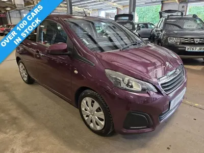 Used Peugeot 108 Active 68 HP (50 kW) 2015 Mauve/purple Hatchback