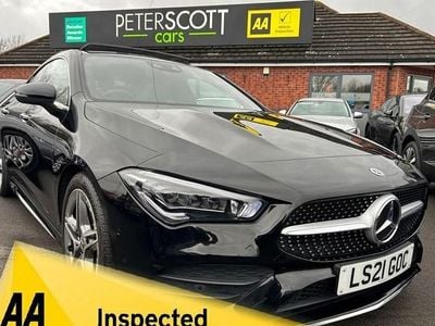 Used Mercedes CLA180 AMG line 136 HP (100 kW) 2021 Black Sedan