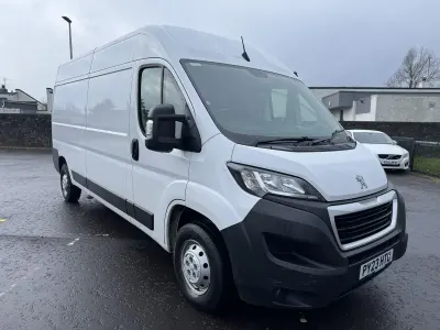 Käytetty Peugeot Boxer Premium 140 HP (102 kW) 2023 Valkoinen Van