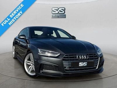 Used Audi A5 Sportback S-Line 150 HP (110 kW) 2019 Grey Hatchback