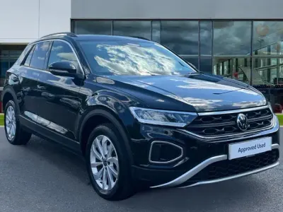 Used VW T-Roc Match 150 HP (110 kW) 2025 Grenadilla black metallic SUV