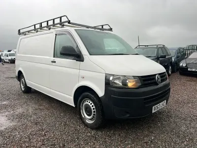 Used VW T5 Startline 102 HP (75 kW) 2013 White Van