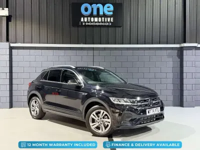 Used VW T-Roc R-line 150 HP (110 kW) 2024 Black SUV