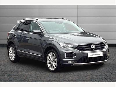 Used VW T-Roc SEL 150 HP (110 kW) 2021 Grey SUV