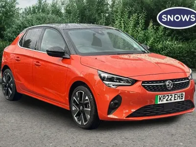 Usado Vauxhall Corsa-e Elite 100 kW (136 HP) 2022 Laranja Citadino