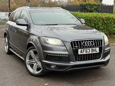 Grey Used 2013 Audi Q7 S-line plus SUV | £12,995 (Fair price)