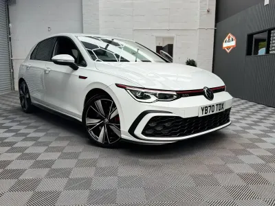 Used VW Golf VII GTI 2020 White Hatchback