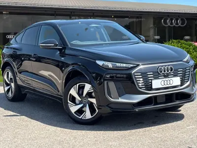 New Audi Q6 Sportback e-tron S-Line 239 kW (326 HP) 2026 Black SUV