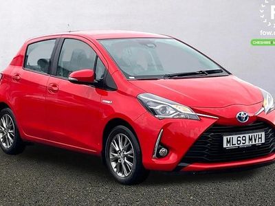 Used Toyota Yaris Hybrid 101 HP (74 kW) 2019 Red Hatchback