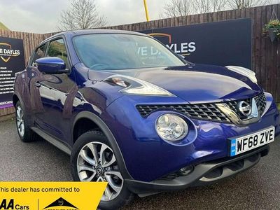 Used Nissan Juke Tekna 2018 Blue SUV