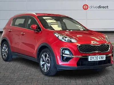 Used Kia Sportage 174 HP (127 kW) 2020 Red SUV