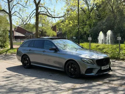 Used Mercedes E350 AMG Line Premium Plus 258 HP (189 kW) 2017 Grey Estate