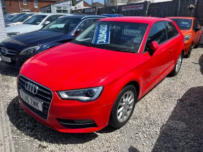 Used Audi A3 150 HP (110 kW) 2016 Red Hatchback