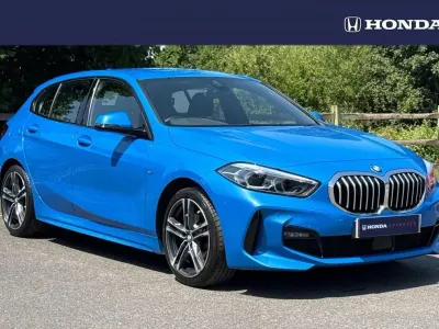 Used BMW 118 M Sport 134 HP (98 kW) 2023 Blue Hatchback