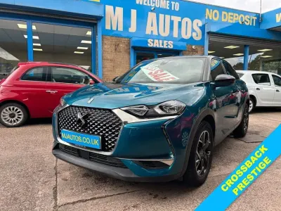 Used DS Automobiles DS3 Prestige 100 HP (73 kW) 2019 Blue MPV
