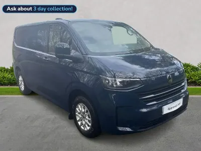 New VW T7 Pro 100 kW (136 HP) 2025 Blue Van