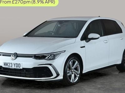 Used VW Golf VIII R-line 150 HP (110 kW) 2023 White Hatchback