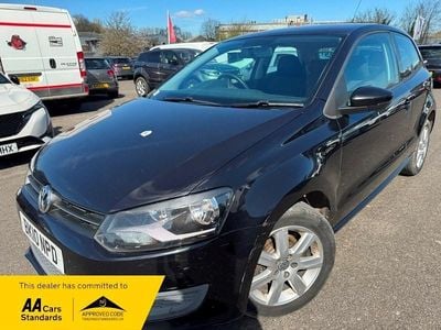 Used VW Polo SE 70 HP (51 kW) 2010 Black Hatchback