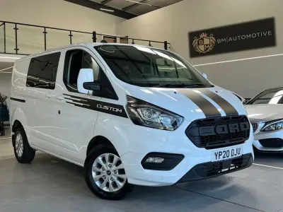 Used Ford Transit Custom Limited 170 HP (125 kW) 2020 White Van