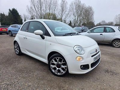 Used Fiat 500 S 69 HP (50 kW) 2015 White Hatchback