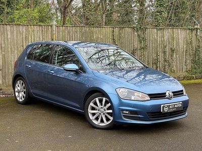 Used VW Golf VII GT 150 HP (110 kW) 2014 Blue Hatchback