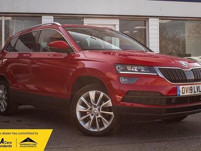 Gebraucht Skoda Karoq SE L 150 PS (110 kW) 2019 Rot SUV