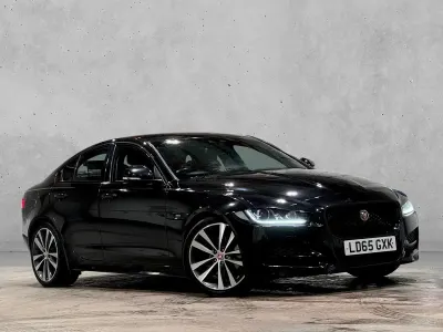 Used Jaguar XE R-Sport 180 HP (132 kW) 2015 Black Sedan
