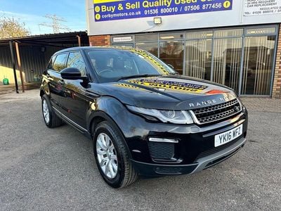 Used Land Rover Range Rover evoque SE 2016 Black Estate