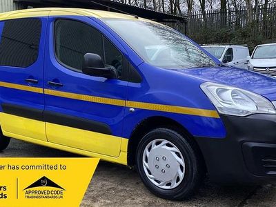 Blue Used 2017 Peugeot Partner S MPV | £5,795 (Fair price)