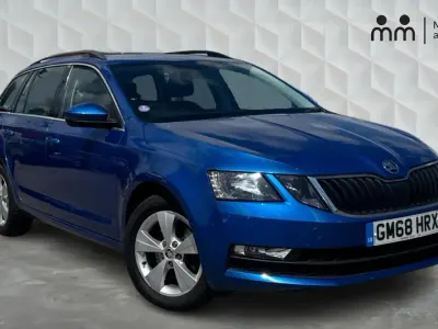 Used Skoda Octavia SE Technology 150 HP (110 kW) 2019 Blue Estate