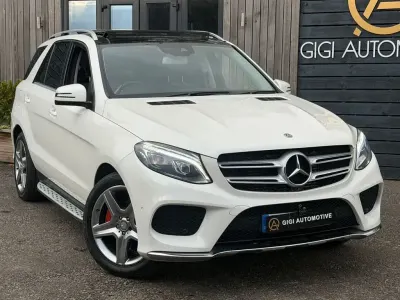 Used Mercedes GLE250 AMG Line Premium 204 HP (150 kW) 2017 White SUV