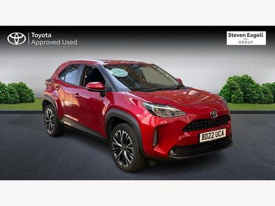 Used Toyota Yaris Hybrid 2022 Red Hatchback