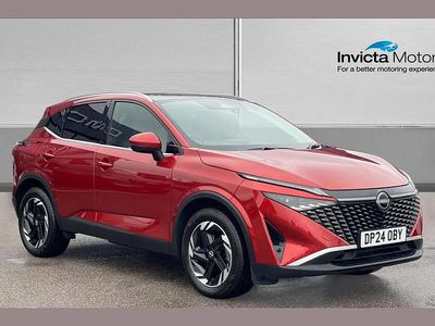 Red Used 2024 Nissan Qashqai N-Connecta SUV | £19,700 (Fair price)
