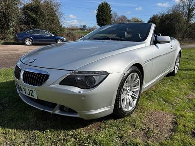 Used BMW 645 Cabriolet 2004 Silver Cabriolet