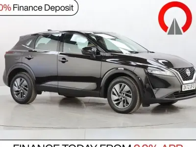 Used Nissan Qashqai Acenta Premium 158 HP (116 kW) 2022 Black SUV