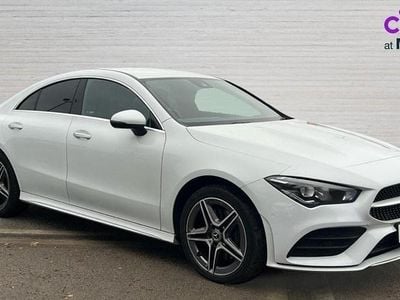 White Used 2022 Mercedes CLA250e AMG Line Premium Sedan | £19,870 (Fair price)