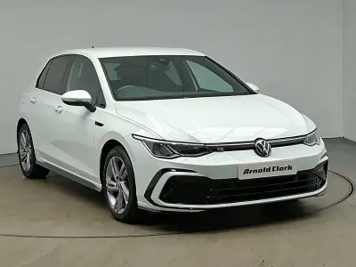 Used VW Golf VIII R-line 150 HP (110 kW) 2024 White Hatchback