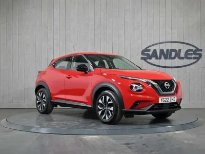 Used Nissan Juke Acenta 117 HP (86 kW) 2022 Red SUV