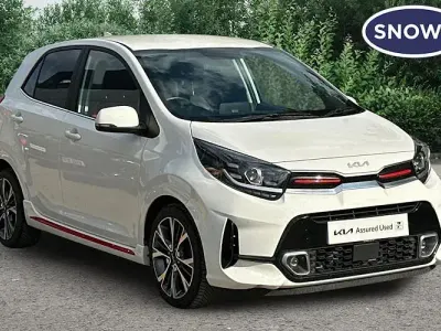 Used Kia Picanto GT-Line 101 HP (74 kW) 2021 Clear white Hatchback