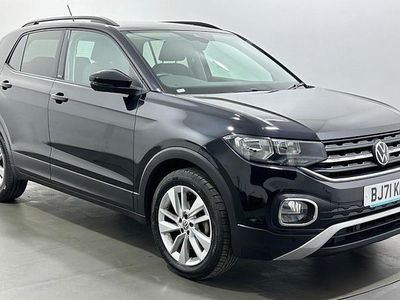 Used VW T-Cross Active 110 HP (80 kW) 2021 Black SUV