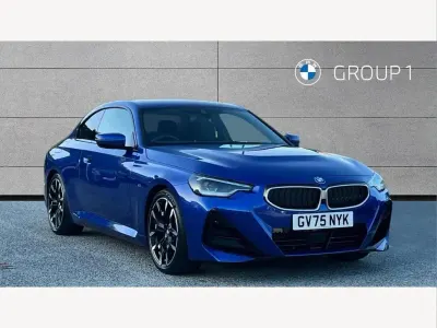 Second-hand BMW 220 M Sport 180 CP (132 kW) 2025 Albastru Coupe
