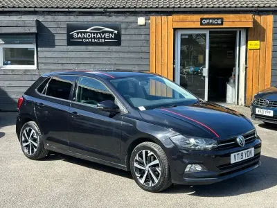 Used VW Polo Beats 95 HP (69 kW) 2019 Black Hatchback
