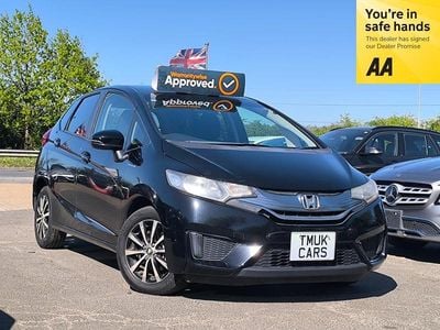 Begagnad Honda Jazz Hybrid 2015 Svart Halvkombi