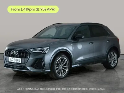 Używany Audi Q3 Black Edition 150 KM (110 kW) 2022 Szary SUV