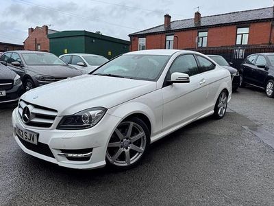 White Used 2013 Mercedes C220 AMG Coupe | £8,299 (Fair price)