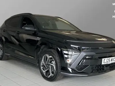Used Hyundai Kona N Line 129 HP (94 kW) 2025 Black SUV