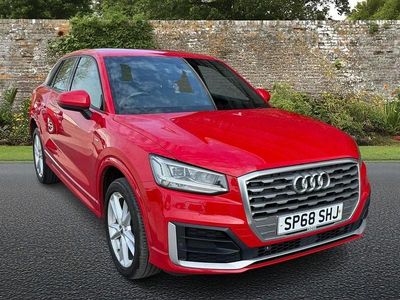 Used Audi Q2 S-Line 116 HP (85 kW) 2018 Red SUV