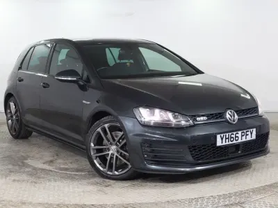 Begagnad VW Golf VII GTD 2016 Grå Halvkombi