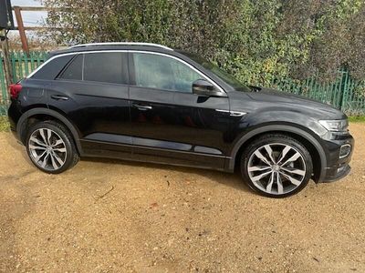 Used VW T-Roc R-line 150 HP (110 kW) 2019 Black SUV